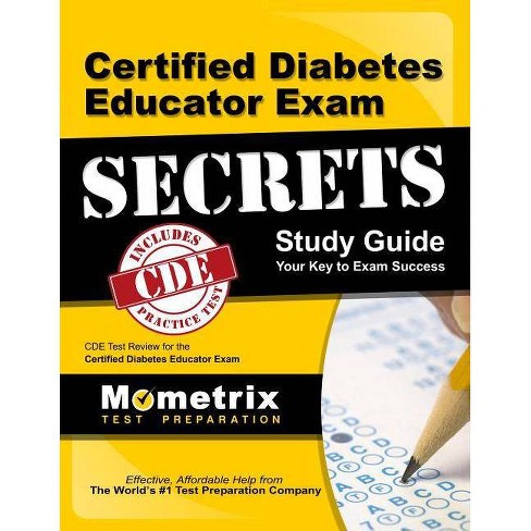Certified Diabetes Educator Exam Secrets Study Guide Paperback Target
