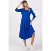 WEST K Women's Charlee Long Sleeve A-line Knit Dress with Pockets - 3 of 4