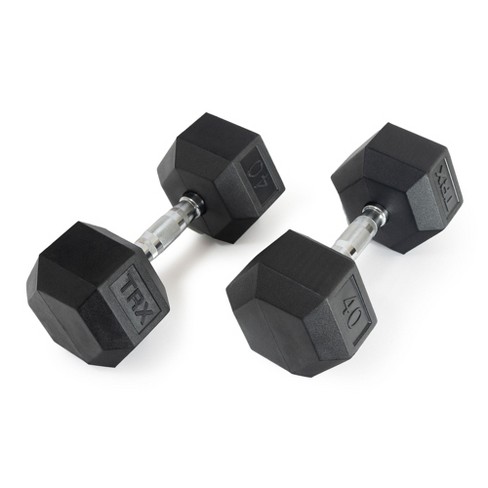 Trx Training Hex Rubber Dumbbells, Hand Weights For Men And Women