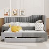 Upholstered Daybed with Trundle and Three Drawers - 2 of 4