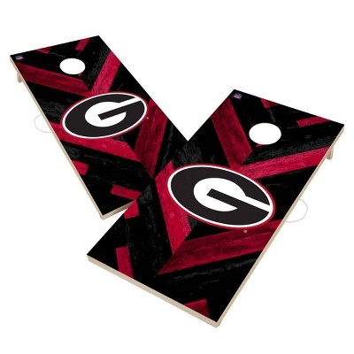 NCAA Georgia Bulldogs 2'x4' Solid Wood Cornhole Board