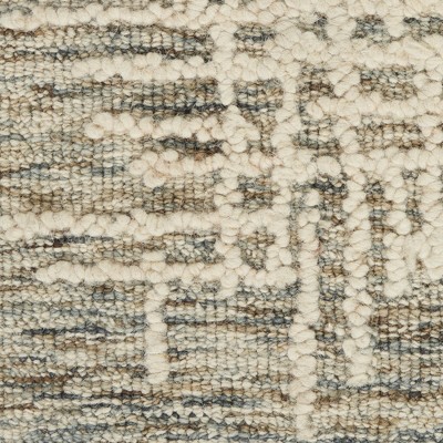Vail Ivory and Earth Tone Hand-Tufted Wool Area Rug