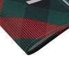 Unique Bargains Christmas Place Mats Linen Red Green 13"x17.7" 2 Pcs - 4 of 4