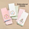 The Lakeside Collection Embroidered Kitchen Towels Religious Set of 2 - 3 of 3