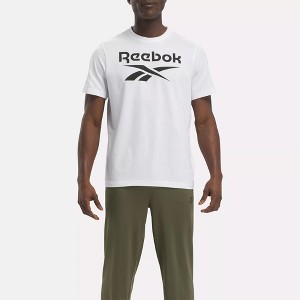 Reebok Identity Big Stacked Logo T-Shirt - 1 of 4
