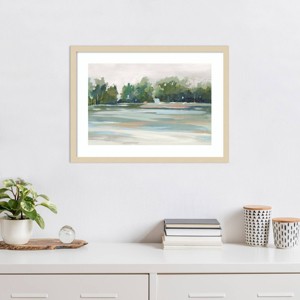 Amanti Art Lakeview Haven by Lera Wood Framed Wall Art Print - 1 of 4