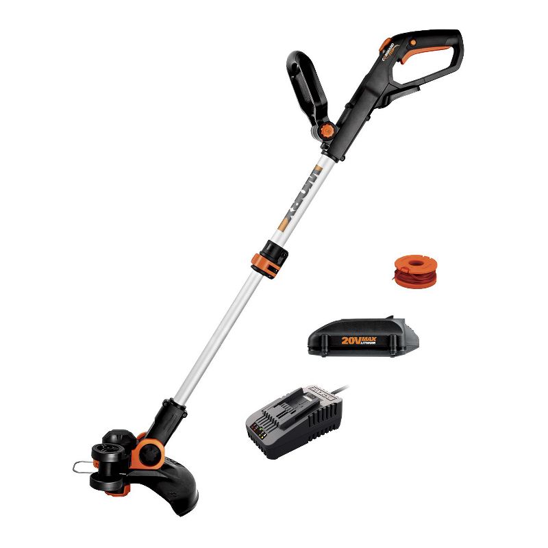 Worx WG163.8 GT 3.0 20V PowerShare 12" Cordless String Trimmer & Edger (Battery & Charger Included), 1 of 11