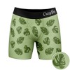 Mens Papasaurus Boxer Briefs Funny Fathers Day Trex Graphic Novelty Underwear For Dad - Crazy Dog Boxer Briefs - 2 of 4