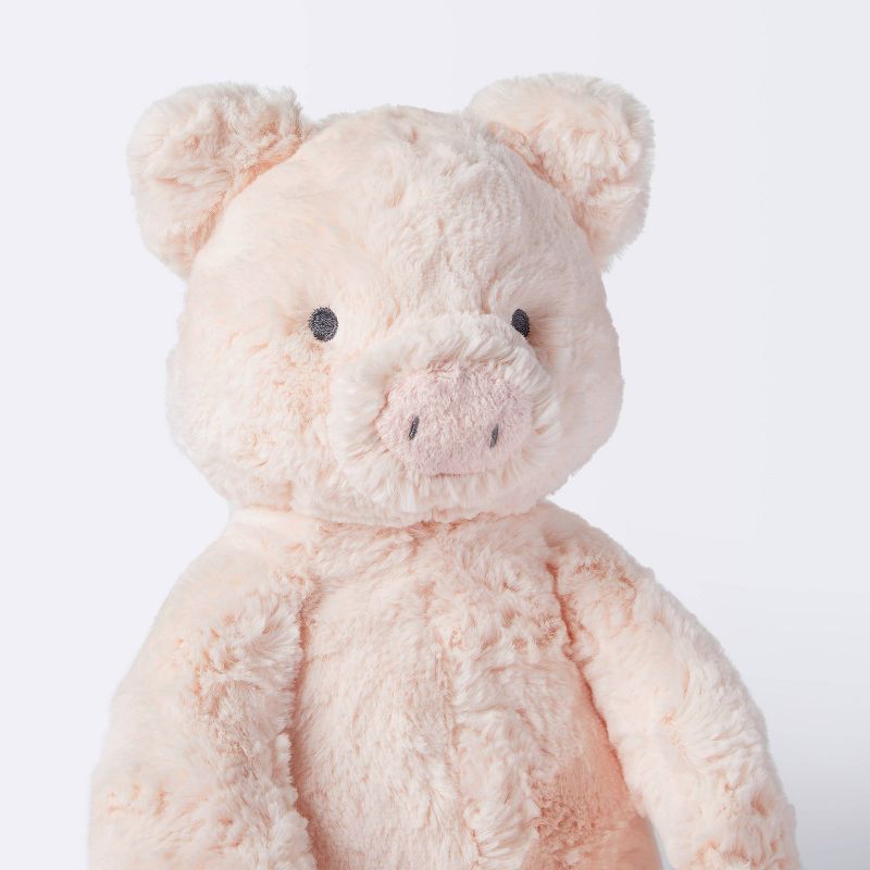 Pig Plush Animal with Mini Plush Pig Stuffed Animal Toy - Pink - 2pc - Cloud Island&#8482;, 4 of 5