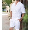 Men's Leonardo Shorts - Cotton Natural - 2 of 4