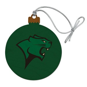 Chicago State University Primary Logo Wood Christmas Tree Holiday Ornament - 1 of 4