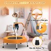 Belatt 28" Toddler Trampoline, Ages 1+, with Handles | Indoor/Outdoor Safe and Fun Orange - 3 of 4