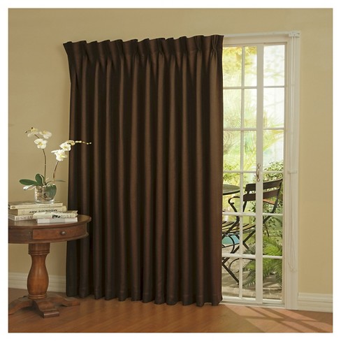 Eclipse Patio Door Thermaweave Blackout Patio Door Curtain Panel