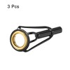 Unique Bargains Stainless Steel Ring Guide Fishing Rod Tip Repair Kits 3 Pcs - 3 of 4