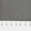 Gracie Mills Elroy Lightweight Beaded Faux Silk Valance - 2 of 4
