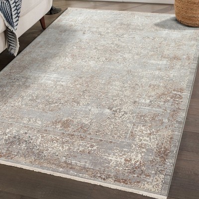 Luxe Weavers Valencia Vintage Floral Indoor Area Rug