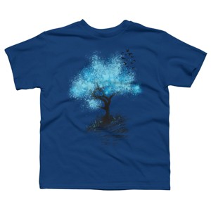 Boy's Design By Humans leaving home By alnavasord T-Shirt - 1 of 4