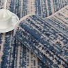 Ombre Runner Rug - Modern abstract low-pile carpet, non-shedding for bathroom, kitchen & hallways - 3 of 4