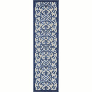 Nourison Aloha Contemporary Scroll Outdoor Rug - 1 of 4