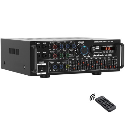 Topteng 2000W Peak Stereo Bluetooth Amplifier
