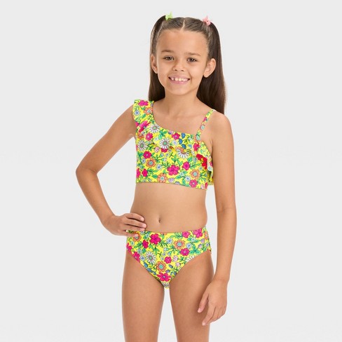  Family Swimsuits Matching Set Polka Dots Print Summer