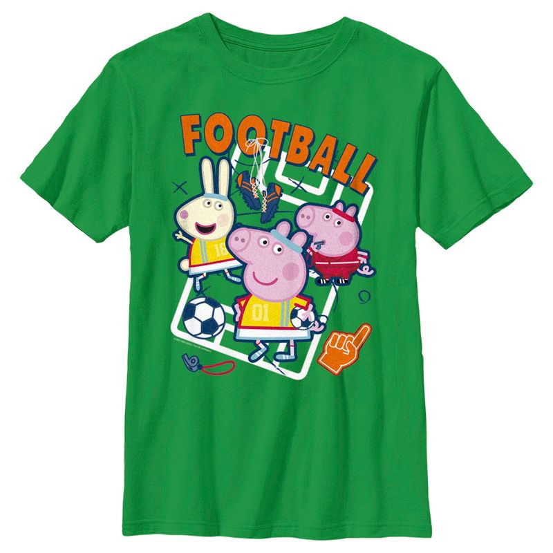 Boy's Peppa Pig Football Players T-Shirt, 1 of 5