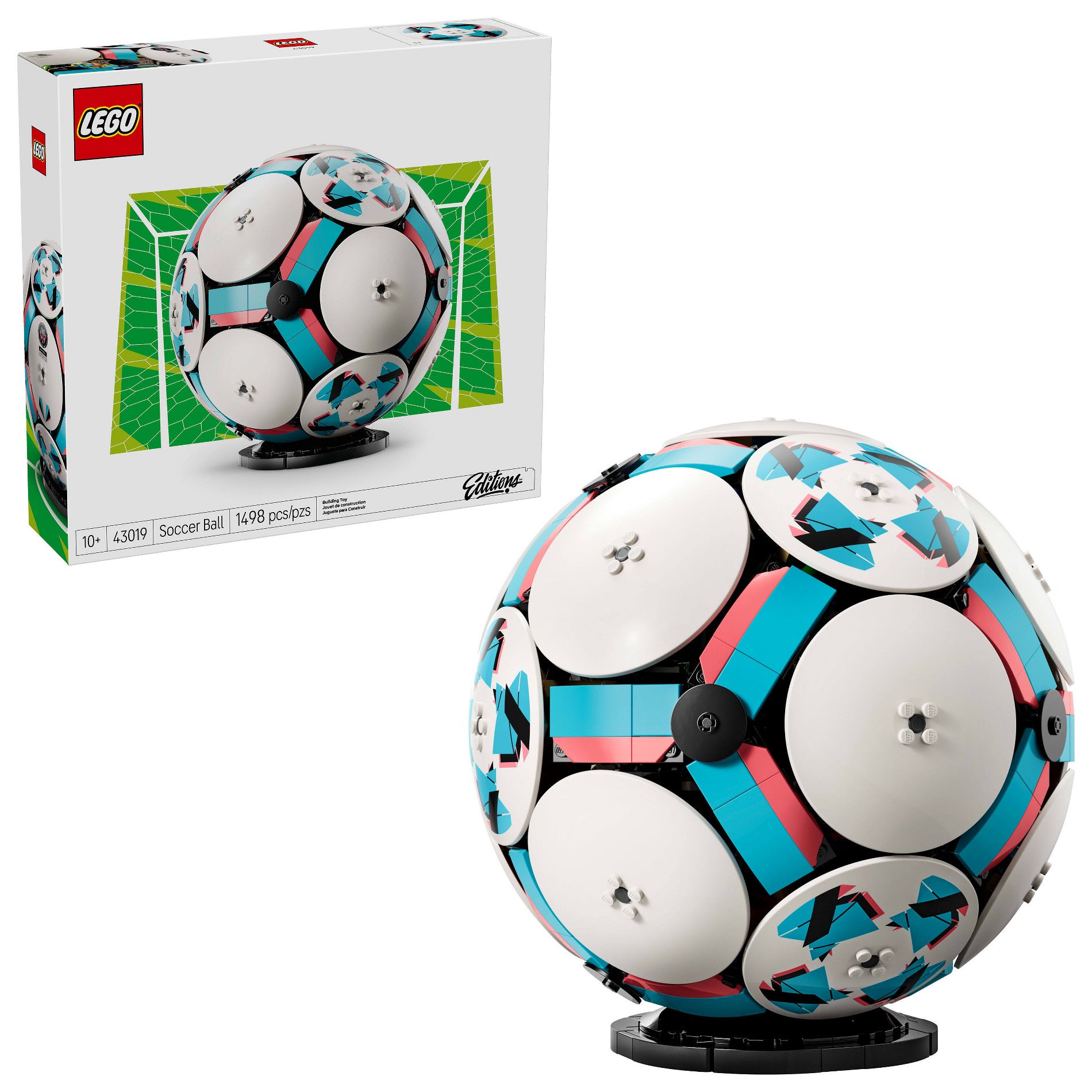 LEGO Editions Soccer Ball Kids Building Toy 43019