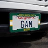 North Dakota State Bison Stripes License Plate Clear Frame - 2 of 4