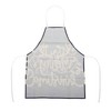 Unique Bargains Christmas Aprons Linen Dark Blue Black Beige White 21.65"x26.77" 1 Pcs - 4 of 4