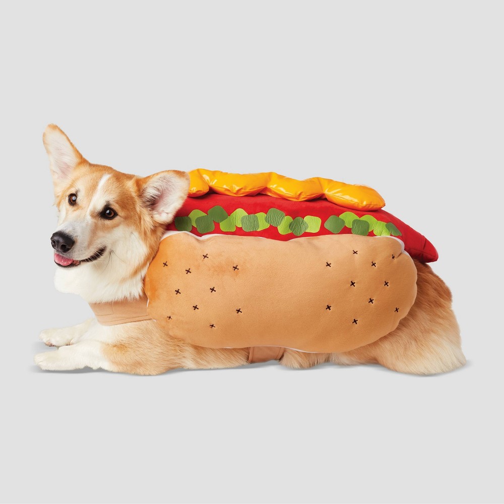 Hyde & EEK! Boutique LED Plush Hotdog Dog and Cat Costume  Medium