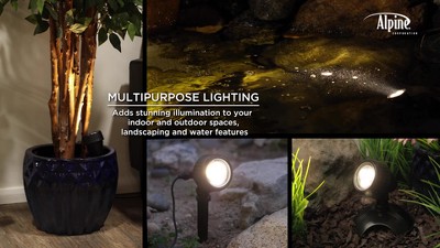 Set of 3 Warm White LED Outdoor Landscape Spotlights