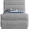 Meridian Furniture,Paxton Chenille Fabric Bed - 2 of 4