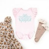 The Juniper Shop Little Answered Prayer Flutter Sleeve Bodysuit - 18M - Ballerina - 3 of 4