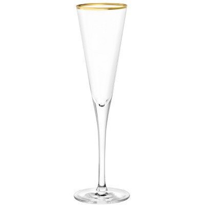 4ct Gold Champagne Flute - Spritz™ : Target