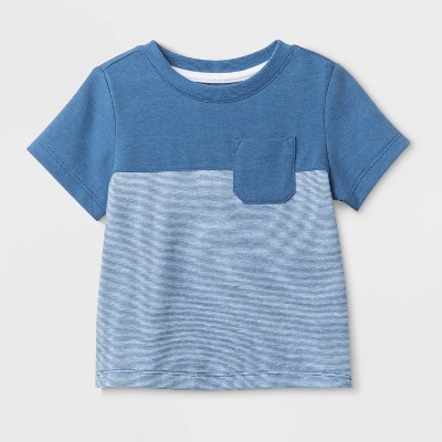 Baby Boys' Short Sleeve Color Block 