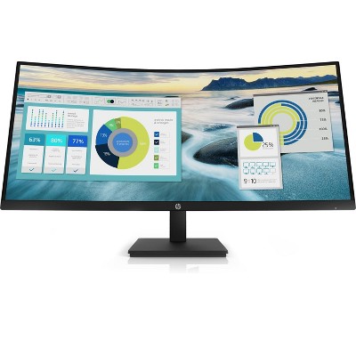 HP Inc. P34hc G4 WQHD USB-C Curved Monitor 34" WQHD (3440 x 1440) 48-100 Hz