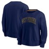 NCAA West Virginia Mountaineers Women's Crew Shirt - 3 of 3