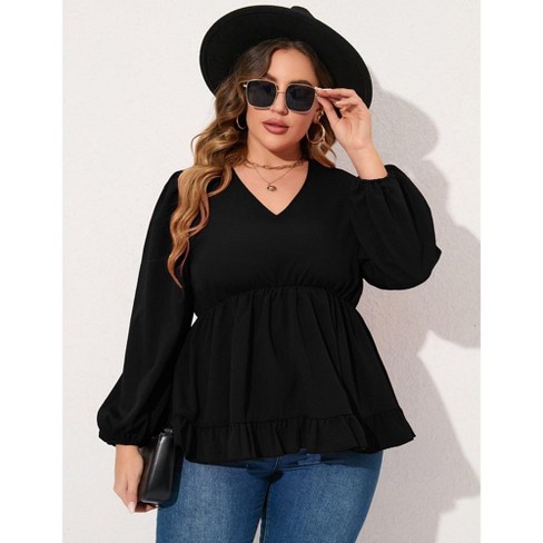 vbnergoie Womens Top Front Cross Back Tie Puff Sleeve Short Shirt Female  Doll Collar Long Sleeve Shirt Chiffon Shirt Women Button down Blouse Shirt  Half Sleeve Shirt Women Pack 