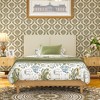 VECELO Platform Bed Frame Upholstered Beds with Height-Adjustable Cotton and Linen Headboard, Bed Frame - 4 of 4