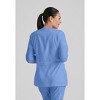 Grey's Anatomy by Barco Classic Women's Jamie 4-Pocket Crewneck Snap-Front Warm-Up Scrub Jacket - 4 of 4