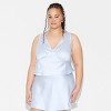Women's Satin Rosette Tank Top - Wild Fable™ - 2 of 3