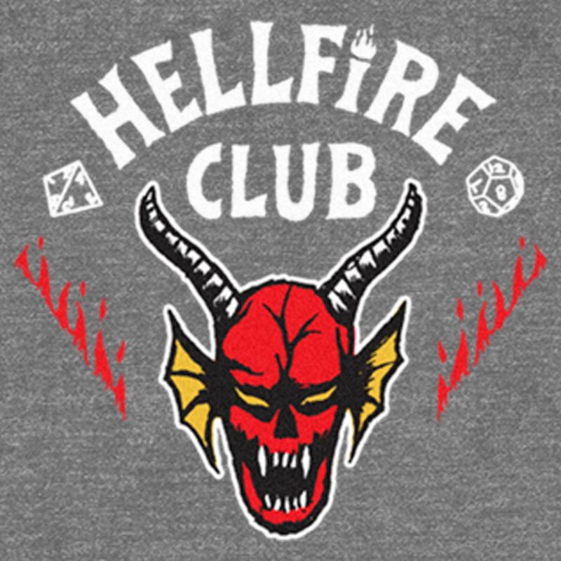Infant's Stranger Things Hellfire Club White Logo Onesie, 2 of 4