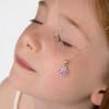 Girls' Royal Heart & Gem Sterling Silver Necklace - In Season Jewelry - 3 of 4