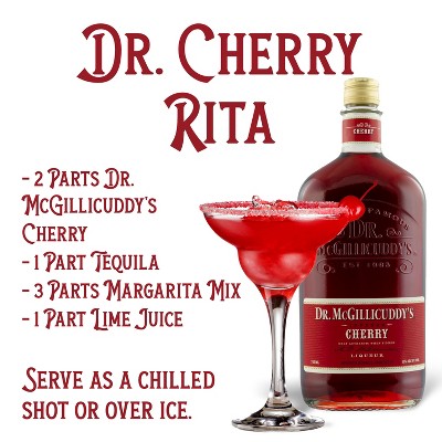 Dr McGillicuddy's Cherry Liqueur - 750ml Bottle