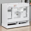 36" Bathroom Vanity Base, Solid Wood & MDF, 6 Drawers with Adjustable Shelf, Multi-Functional Divider, Freestanding Cabinet Base for Custom Sink - 4 of 4