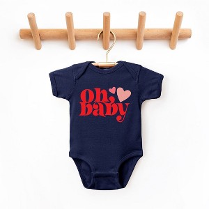 The Juniper Shop Oh Baby Heart Baby Bodysuit - 1 of 2