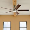 Kichler Lighting Lucian Elite Xl 1 - Light Ceiling Fan in  Brushed Nickel - 4 of 4