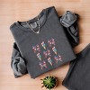 Simply Sage Market Patriotic Ice Cream Stacked Coquette Lightweight Garment Dyed Sweatshirt - 3 of 4