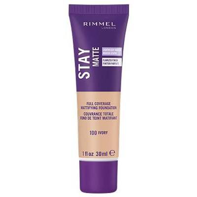 rimmel stay matte foundation 100 ivory