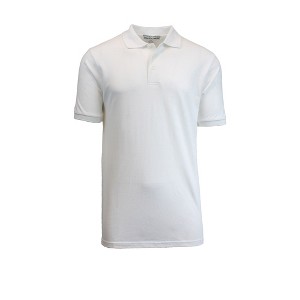 Galaxy By Harvic Men's Short Sleeve Pique Polo Shirt - 1 of 2